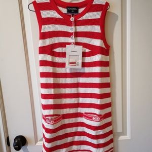 Chanel Sleeveless Knitted Dress